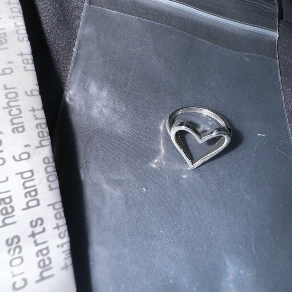 James Avery fearless heart ring size 6
